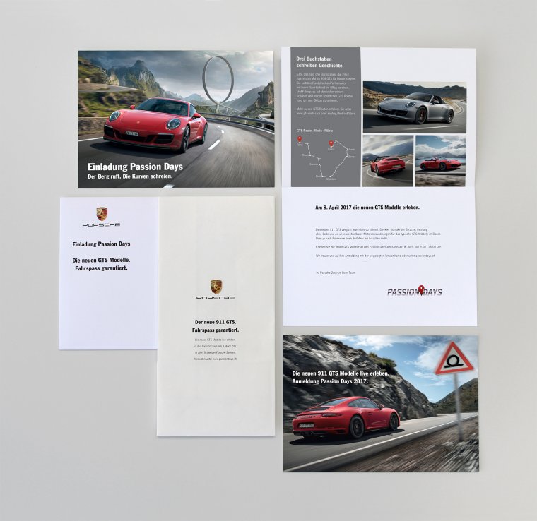 Porsche_PassionDays_2017_Mailing_Werbeagentur_Zurich